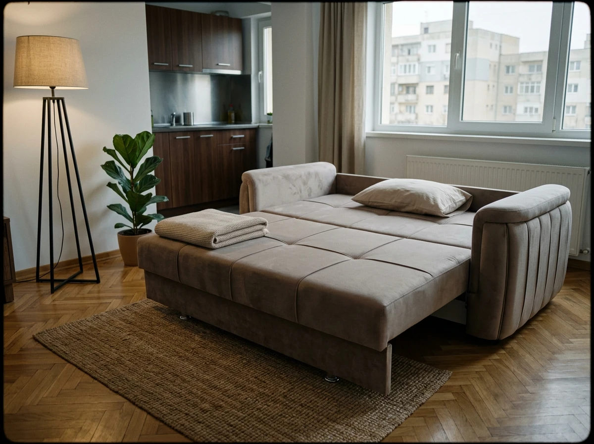 Ephesus opened into a bed in a living room